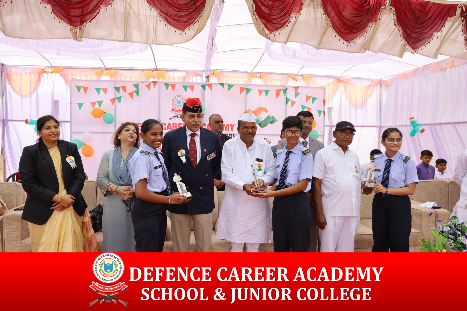 15th august celebration by girls dca in chhatrapatisambhajinagar